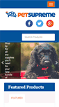 Mobile Screenshot of petsupreme.net